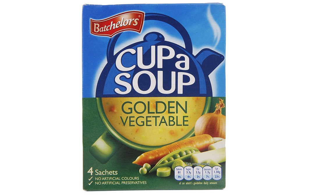 Batchelors Cup a Soup Golden Vegetable   Box  51 grams